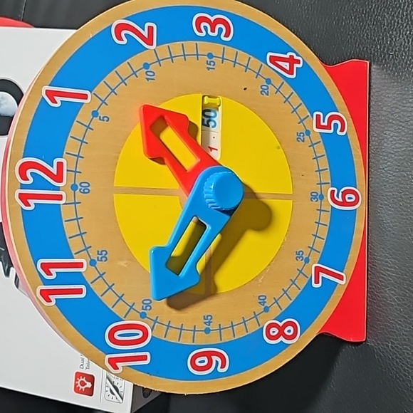 Turn & Tell Clock - Wood by Melissa & Doug - Picture 1 of 5